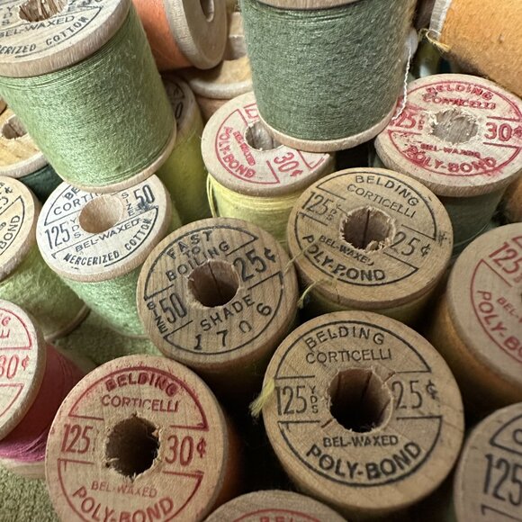 Huge Lot Vintage Belding Corticelli Thread - Picture 3 of 3